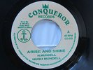 Arise and Shine - Hugh Mundell - Conqueror Records - EX Reggae 7