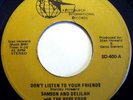 * SAMSON & DELILAH Don't Listen To Your Friends RARE MODERN SOUL BOOGIE 45 Hear