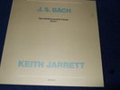 KEITH JARRETT : JS BACH DAS WOHLTEMPERIERTE KLAVIER BUCH 1 2LP BOX 1988 ECM