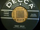 * BARBARA ALLEN Sweet Willie/From Midnight Till Dawn RARE ROCKABILLY Decca Hear