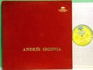 DGG.* Guitar Recital * ANDRES SEGOVIA * Weiss, Cassado, Aguado * 2 lp * NM.