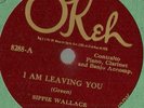 Sippie Wallace, I've Stopped My Man, I Am Leaving You, Okeh 8288 78 rpm Blues