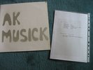AK Musick - 1972 - nur 150 Exemplare - TOP ZUSTAND mit Beilagen