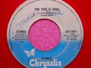 DICESA EL SALVADOR =BLONDIE= RED VINYL / THE TIDE IS HIGH / SUSIE AND JEFFREY