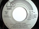 70's SOUL 45-BETTYE JEAN PLUMMER-YOU DON'T KNOW