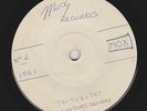 DICK RIVERS LES CHATS SAUVAGES 60'S SINGLE PROMO LABEL BLANC  1961