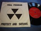 FINAL PROGRAM rare UK 1980 ORIGINAL / MINIMAL SYNTH / PRIVATE / NM VINYL 
