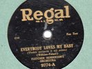 Regal 9774 Louis Armstrong w Fletcher Henderson EVERYBODY LOVES MY BABY rare