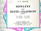BACH SONATAS /RAMPAL/VEYRON.LACROIX/ducretet thomson 320c021