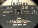 COLLIN BATES TRIO BREW  UK LP FONTANA JAZZ STEREO