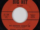 Funk 45 JOHNNY MAE MATHEWS My Momma Didn't Lie BIG HIT HEAR