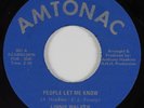 Funk Psych 45 LINNIE WALKER People Let Me Know AMTONAC HEAR NM