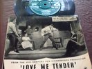 ELVIS PRESLEY:LOVE ME TENDER EP,1957,HIS MASTERS VOICE,7EG 8199