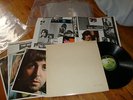 Beatles-The White Album-JAPAN-COMPLETE-LOW A number-photos-poster-no OBI-VG+