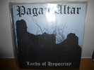 PAGAN ALTAR lords of hypocrisy LP manilla road hell pentagram solstice warning