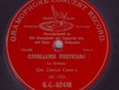 10” RED G&T – ENRICO CARUSO (CAVALLERIA RUSTICANA)