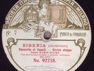 RARE 10½” FONOTIPIA –  MARIO GILION (SIBERIA)