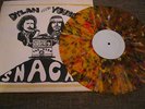 BOB DYLAN AND NEIL YOUNG SNACK MULTI COLOURED VINYL  LP RARE LIVE