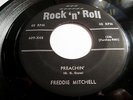 FREDDIE MITCHELL-preachin'/3 strikes you're out-RARE ROCK'N'ROLL label 1235