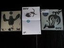 DIIV - Oshin LTD COLORED VINYL SCREEN PRINT COVER POSTER Beach House Fossils