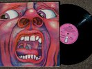 KING CRIMSON - 'In The Court Of The Crimson King' - orig 1969 UK pink Island LP