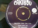 COUNT LASHER    CALYPSO CHA CHA CHA    CARIBOU  45/100    VG CON