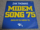 ORG ZAK THOMAS/MIDEM SONG 75/HOLY GRAIL  FRENCH SCAT JAZZ FUNK/HEAR*