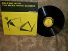 Relaxin With The Miles Davis Quintet PRestige 7129 org pres RVG yellow label VG+