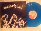MOTORHEAD 12in BLUE VINYL MOTORHEAD 1980 SIGNED