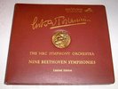 TOSCANINI 9 BEETHOVEN SYMPHONIES 7 RCA 6900 7 LP ALBUM BRONZE MEDAL LTD # C 587