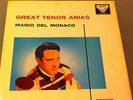 GREAT TENOR ARIAS - MARIO DEL MONACO DECCA STEREO SXL 2122 WBg  EREDE
