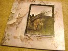 Led Zeppelin IV Four Symbols 1971 Red & Plum Label Vinyl LP Record