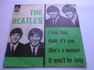 THE BEATLES EP  DENMARK Original 1964 ODEON GEOS 225 RARE Early EP 4 tracks