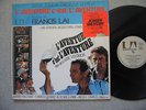 LP 33T .....  JOHNNY HALLYDAY .... ROCK BO film  L'AVENTURE C'EST L' AVENTURE