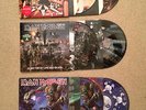 iron maiden vinyl record lp set - final frontier, matter of life death, dance of