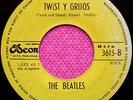  COSTA RICA SINGLE =THE BEATLES= TWIST Y GRITOS ODEON 45RPM