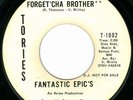 FANTASTIC EPIC'S Forget'cha CHICAGO FUNK PROMO 45 on TORIES