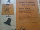 ARTIE SHAW MODERN MUSIC FOR CLARINET 12'' LP MONO  OBSCURE COLLECTORS 