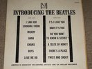 Beatles Introducing The Beatles Vee Jay Mono LP VJ Version 1 Love Me Do