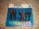 The Miracles 45 Picture Sleeve-Broken Hearted-Ex Cond-No Record