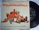 EX+ UK EP - UNITED ARTISTS - JOHN BARRY - THUNDERBALL - JAMES BOND