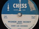 Hear Blues 78 JOHN LEE HOOKER Women And Money CHESS 1592
