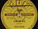 Hear Blues/Blues Rocker 78 LITTLE MILTON Alone And Blue/ If You Love Me SUN 200