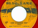 KING FLEMMING'S QUINTETTE JUMP BLUES RED WAX 45 on BLUE LAKE 104