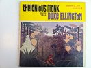 THELONIOUS MONK plays Duke Ellington LP RIVERSIDE RLP 12-201 US