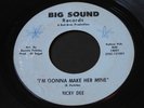 Ricky Dee   I'm Gonna Make Her Mine   Big Sound   Detroit northern soul 45 HEAR