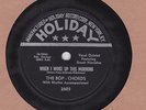 DOO-WOP : THE BOP-CHORDS ON HOLIDAY 78 2603
