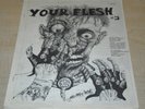 Your Flesh #5 HC punk zine 1983 Black Flag Willful Neglect TSOL Minor Threat