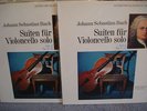 Rare Bach/Flachot 2-LP's 'Suites for Solo Cello' Saphir Stereo INT 120959/60 NM-