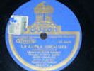 FLAMENCO 78rpm RECORD Odeon JESUS PEROSANZ & M. BADAJOZ Guitar LA COPLA ANDALUZA